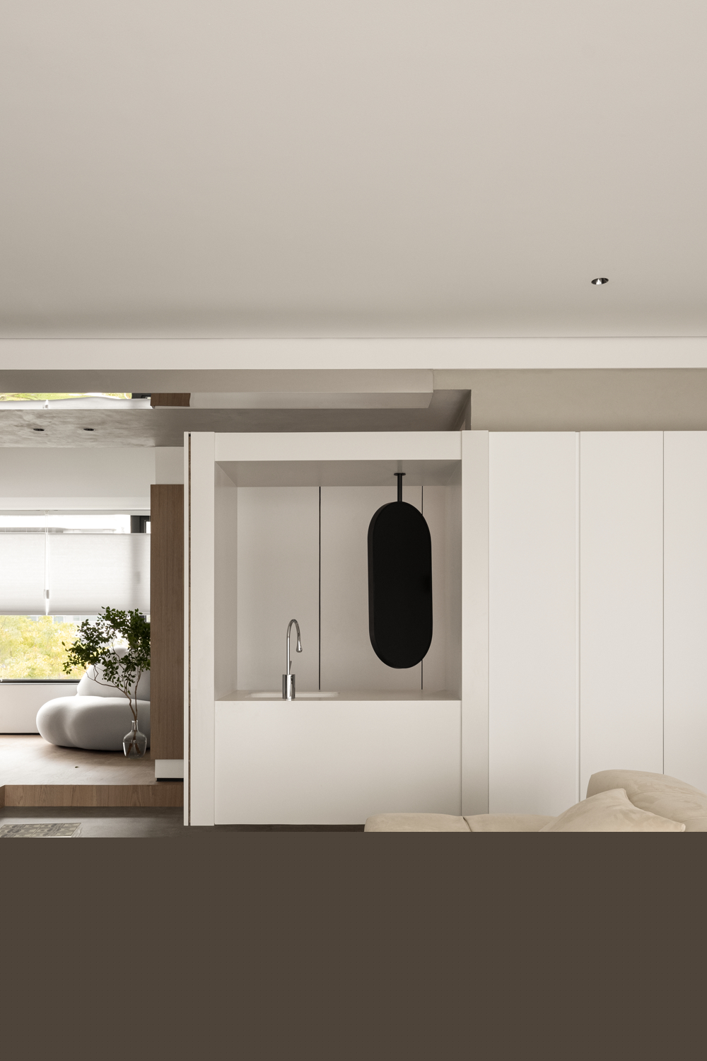 124㎡商品房整木定制,現代簡約風格設計(圖5) 5.jpg