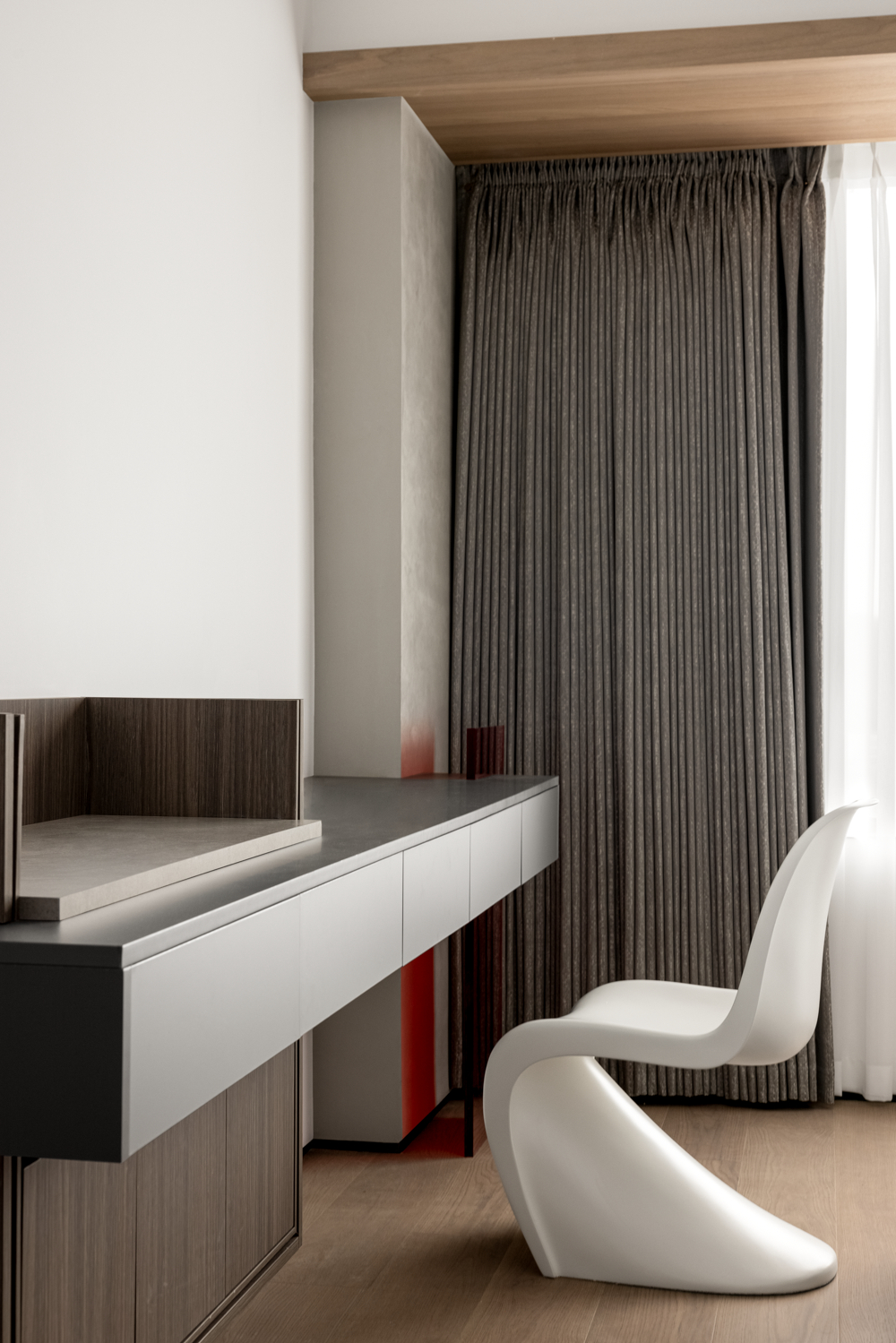 124㎡商品房整木定制,現代簡約風格設計(圖16) 17.jpg