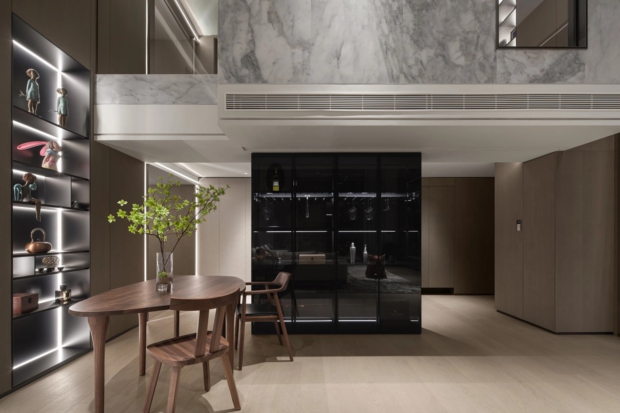 530㎡現(xiàn)代極簡豪宅,天然木皮定制別墅(圖3) 3.jpg