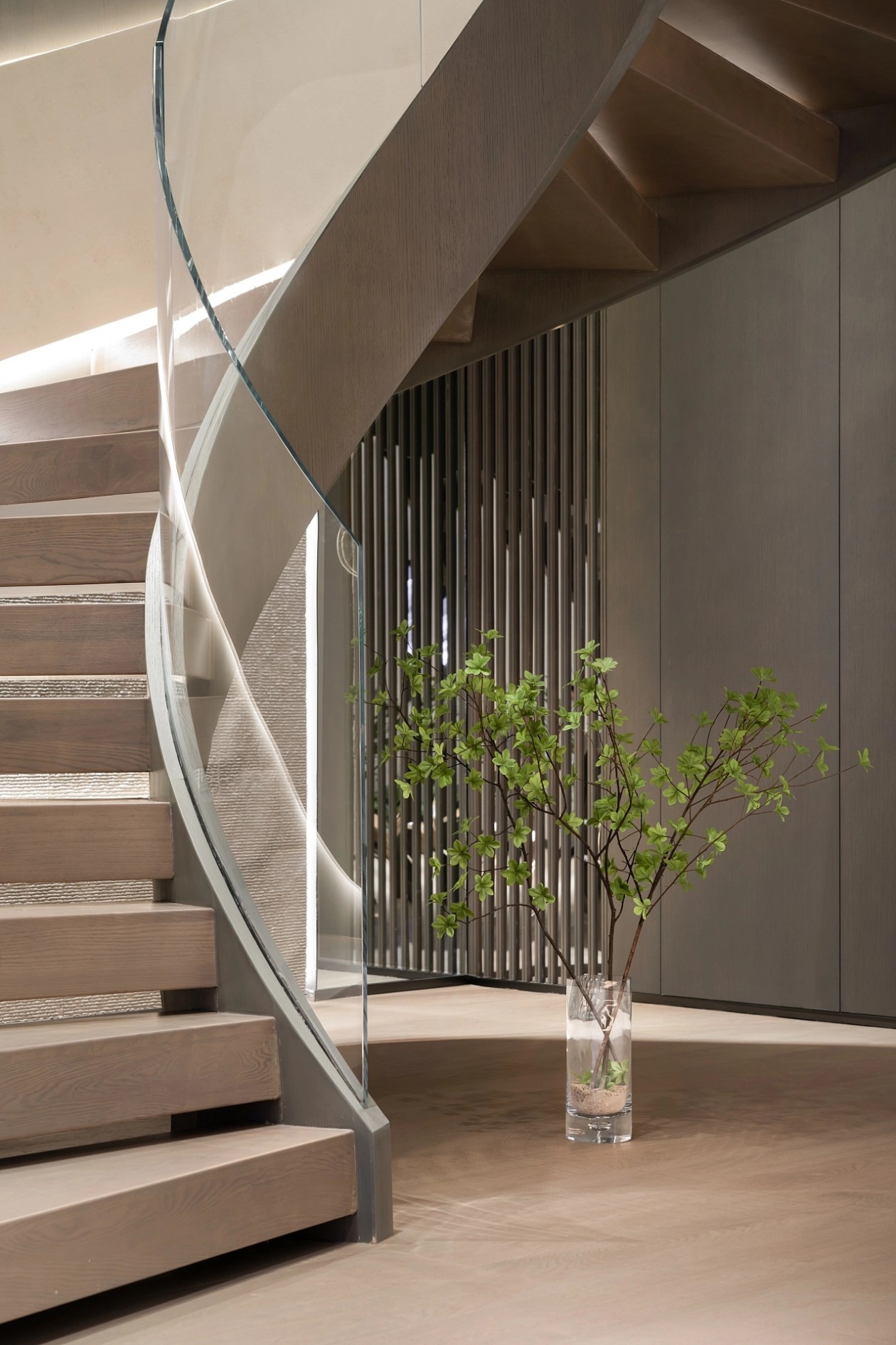 530㎡現(xiàn)代極簡豪宅,天然木皮定制別墅(圖7) 7.jpg