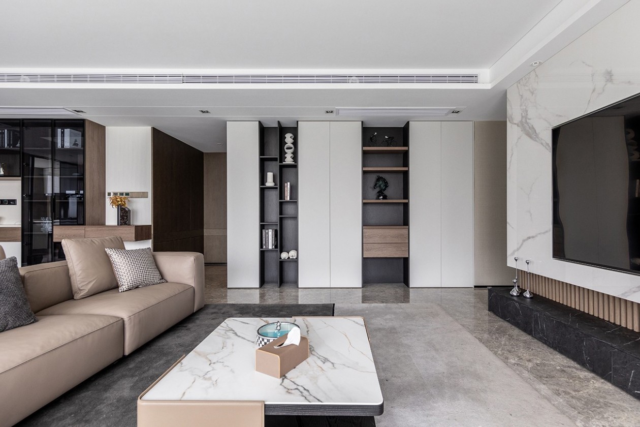 200㎡全屋整木定制設(shè)計(jì),現(xiàn)代時(shí)尚簡(jiǎn)約風(fēng)格(圖3) 3.jpg