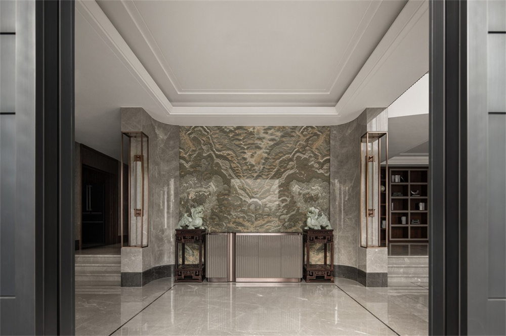 800㎡新中式整木定制,花園別墅設計案例(圖3) 3.jpg