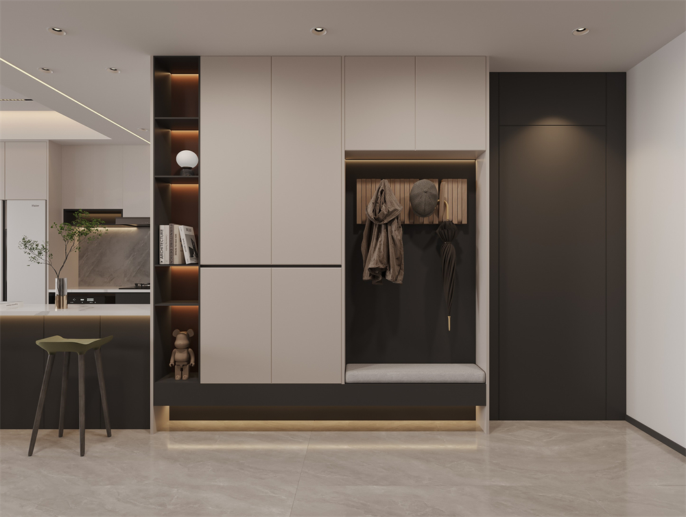 全屋定制玄關怎么設計比較好?(圖2) 4.jpg