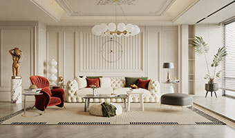 客廳護墻板怎么設計比較好？