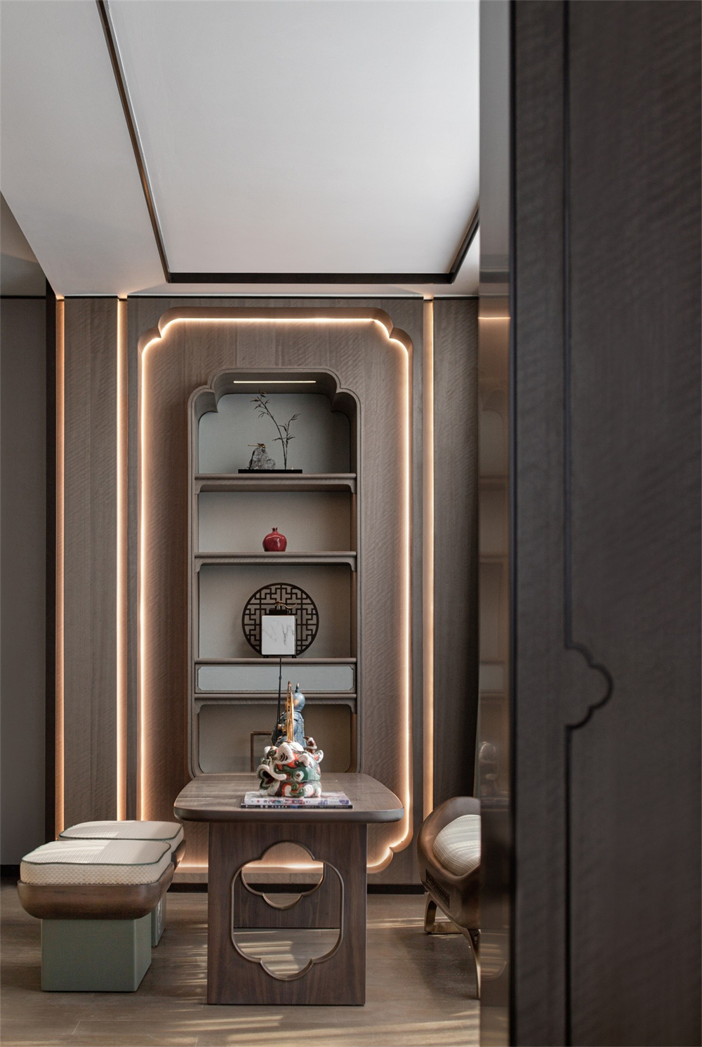 450㎡整木定制別墅,新中式大宅風范(圖20) 20.jpg