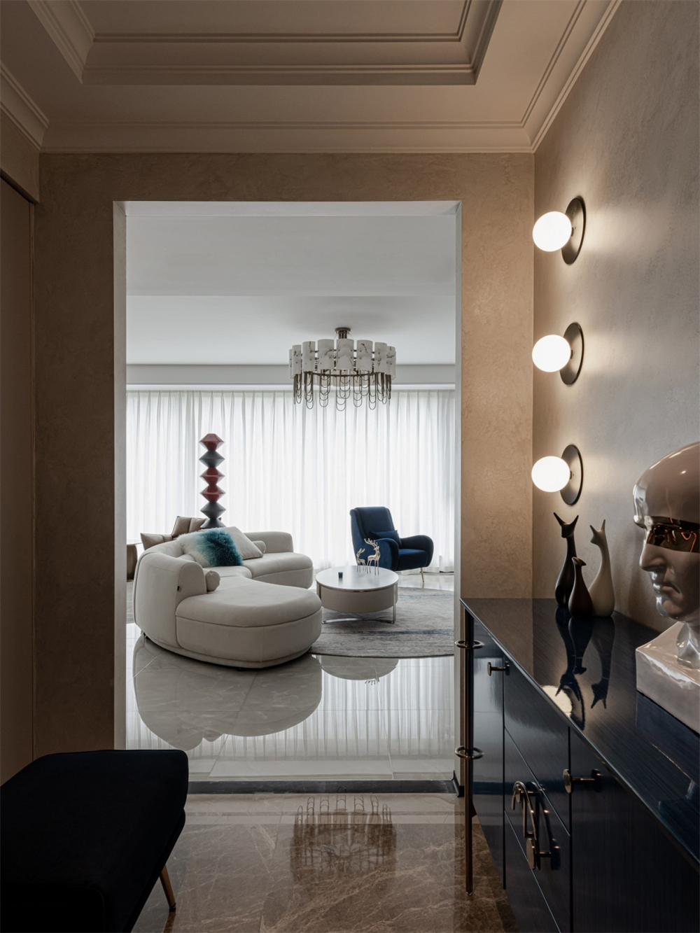 270㎡全屋整木定制大平層,現代輕奢風格(圖3) 2.jpg