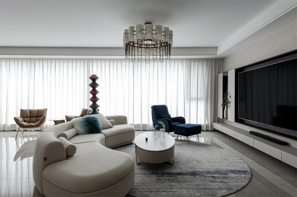 270㎡全屋整木定制大平層,現代輕奢風格(圖7) 6.jpg