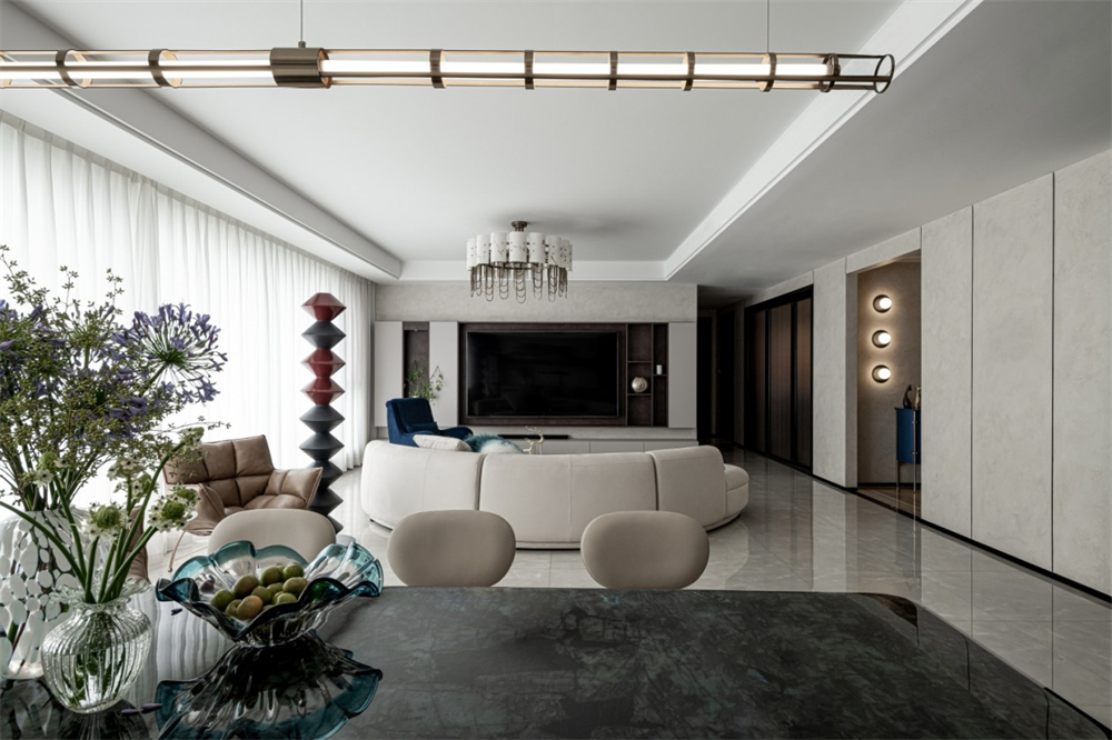 270㎡全屋整木定制大平層,現代輕奢風格(圖13) 12.jpg