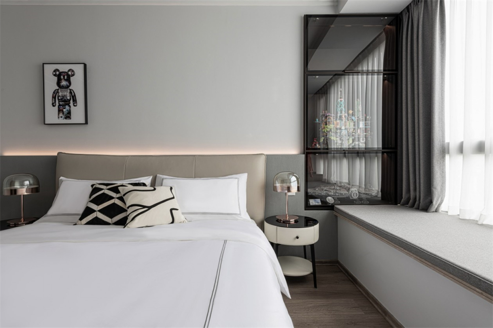 270㎡全屋整木定制大平層,現代輕奢風格(圖23) 22.jpg