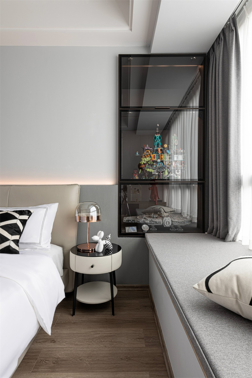 270㎡全屋整木定制大平層,現代輕奢風格(圖24) 23.jpg