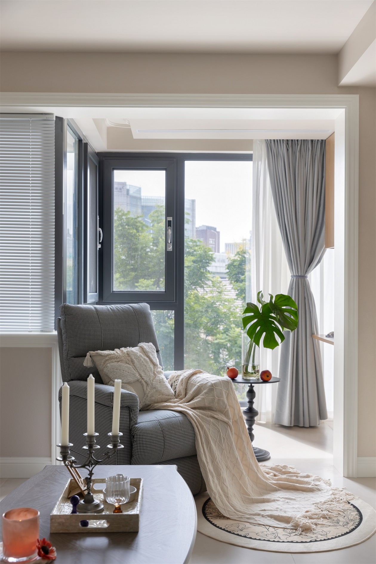 整木定制混油,現代美式風格裝修設計(圖3) 3.jpg