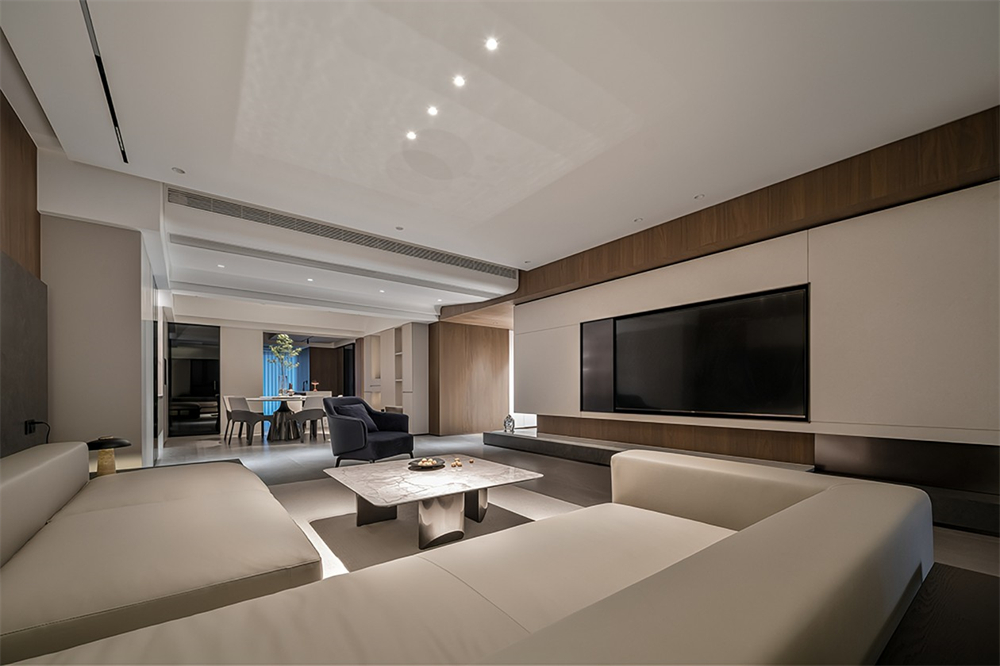 整木定制大平層,248㎡現(xiàn)代簡(jiǎn)約設(shè)計(jì)(圖1) 1.jpg