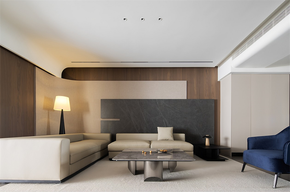 整木定制大平層,248㎡現(xiàn)代簡(jiǎn)約設(shè)計(jì)(圖6) 6.jpg