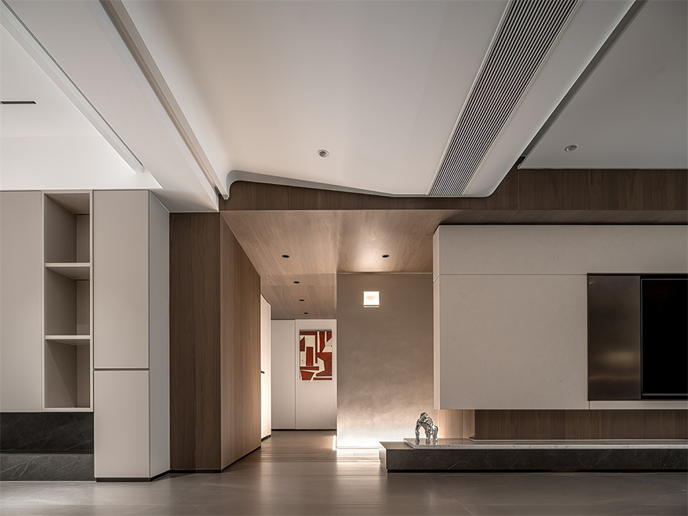 整木定制大平層,248㎡現(xiàn)代簡(jiǎn)約設(shè)計(jì)(圖11) 11.jpg