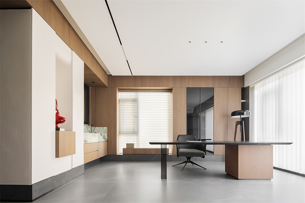 整木定制大平層,248㎡現(xiàn)代簡(jiǎn)約設(shè)計(jì)(圖12) 12.jpg