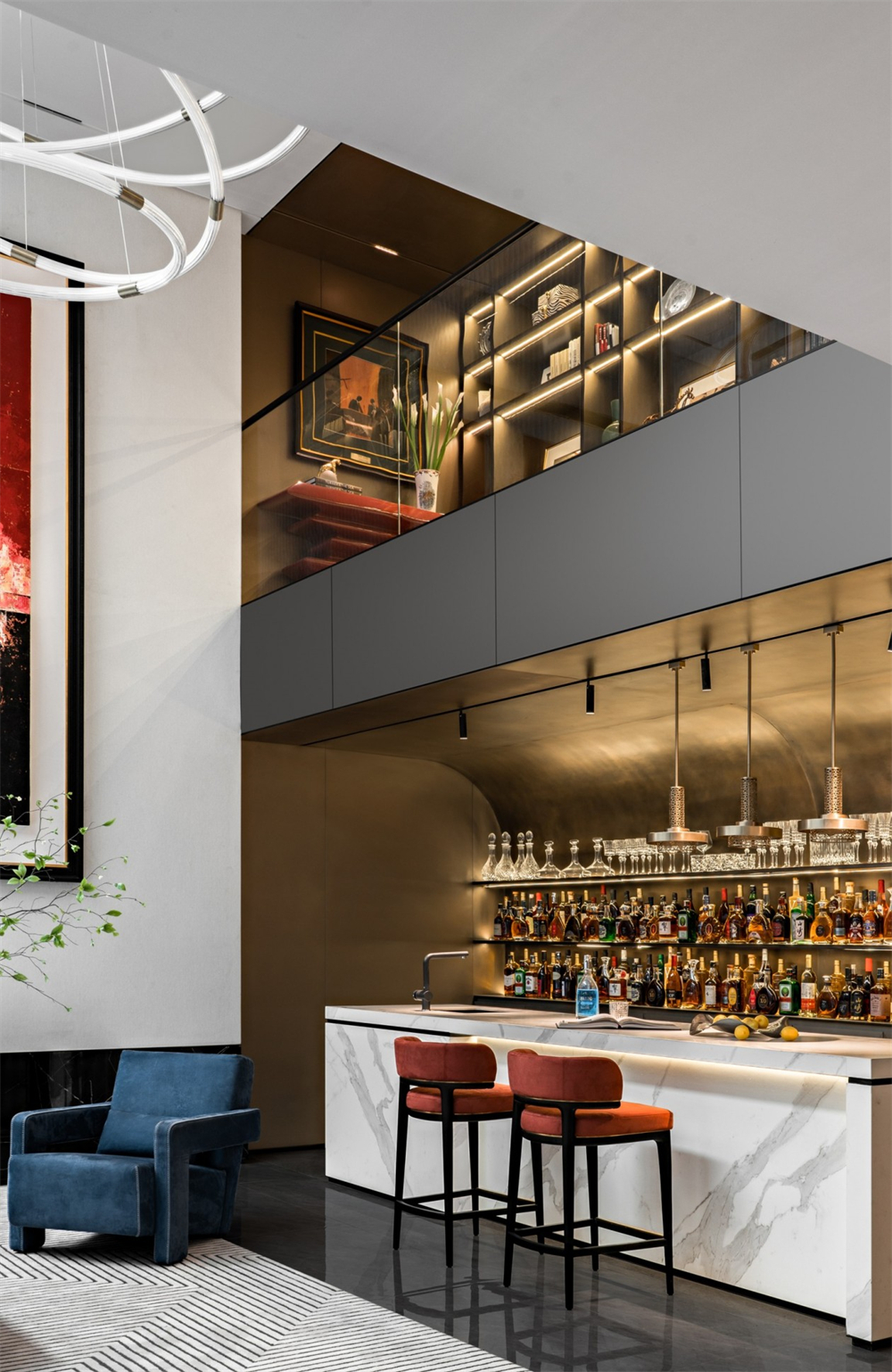 409㎡整木定制別墅,簡約新中式風格(圖18) 19.jpg