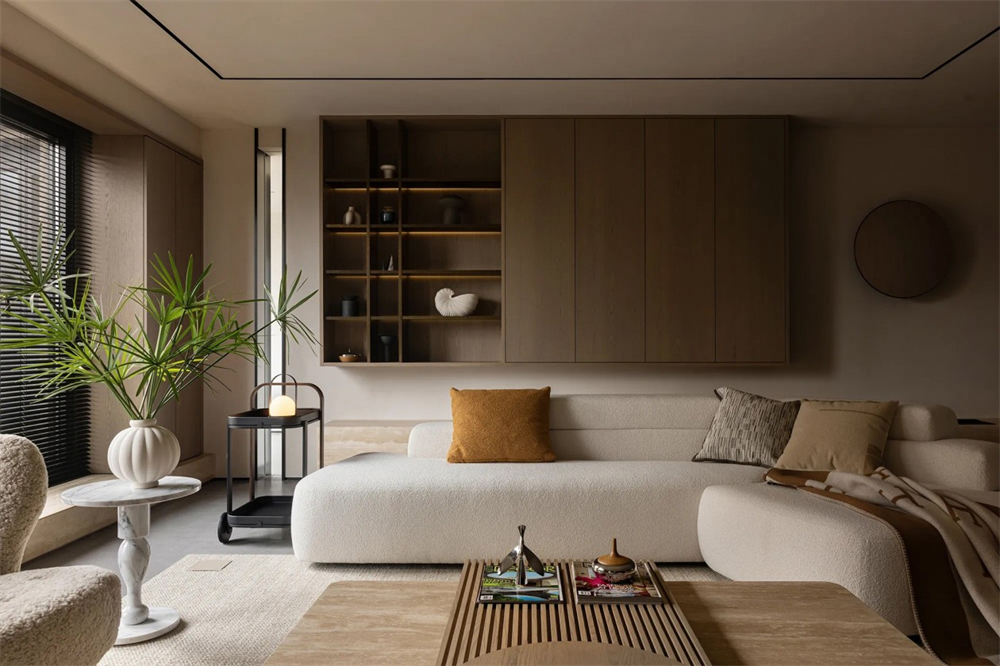 258㎡現代極簡大平層,整木定制裝修設計(圖10) 10.jpg