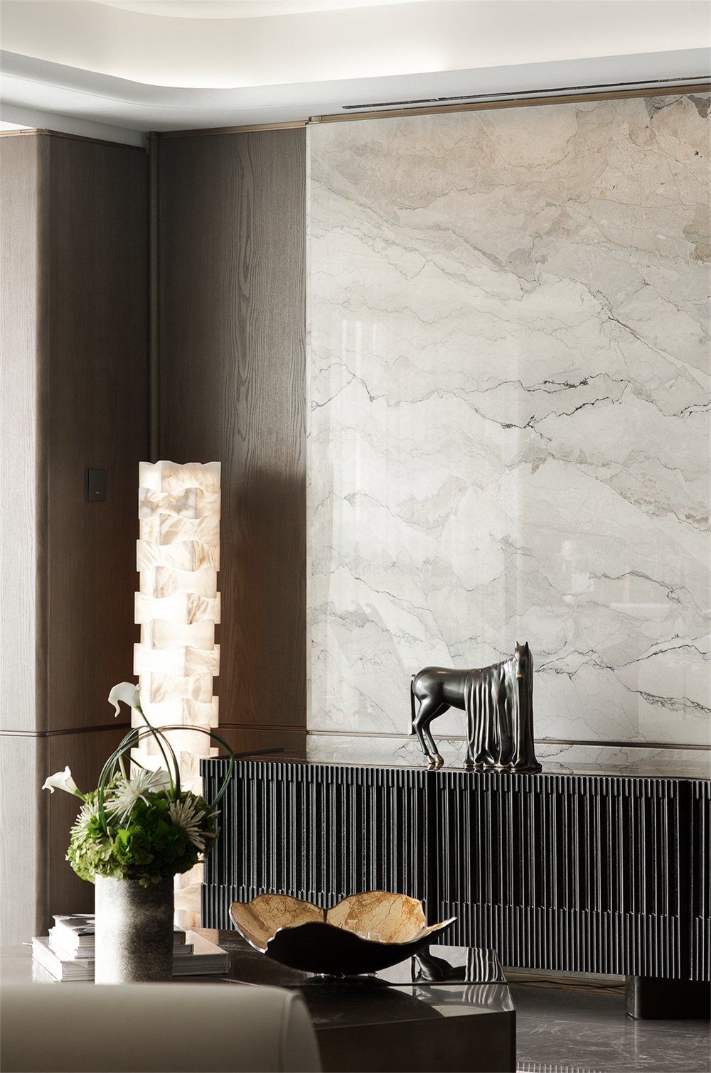 178㎡現代極簡樣板房,時尚雅致美家(圖4) 4.jpg