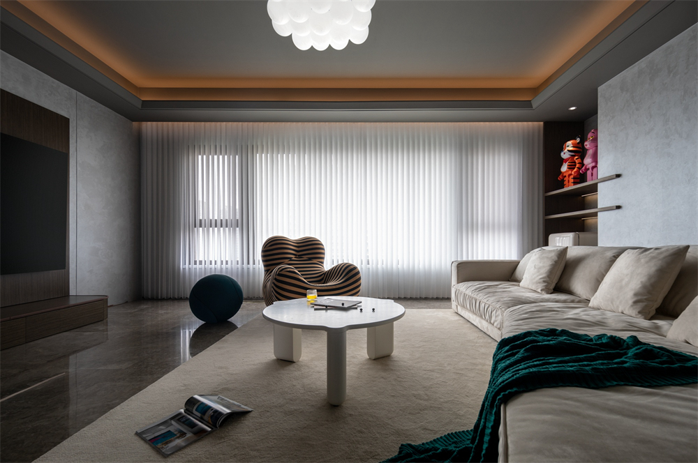 186㎡全屋整木定制大平層,現(xiàn)代簡約風(fēng)(圖3) 3.jpg