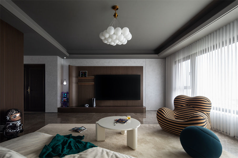 186㎡全屋整木定制大平層,現(xiàn)代簡約風(fēng)(圖5) 5.jpg