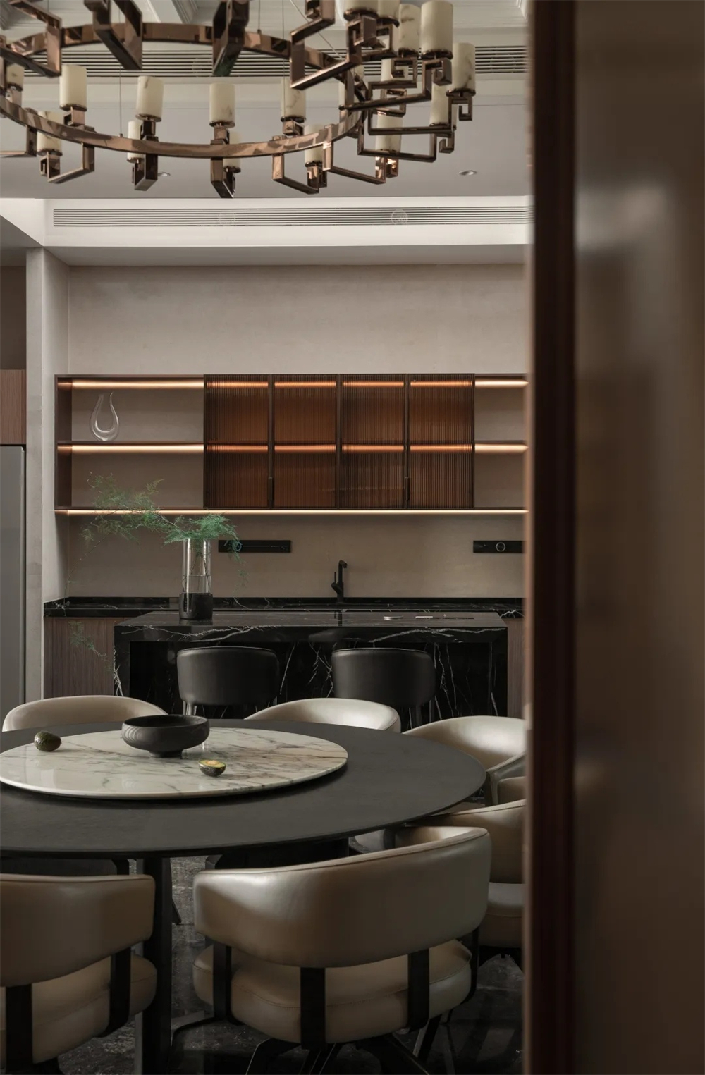 500㎡別墅豪宅整木定制,新中式裝修美學(圖12) 12.jpg