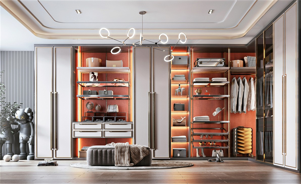 主臥衣柜設計什么款式柜門好？(圖2)