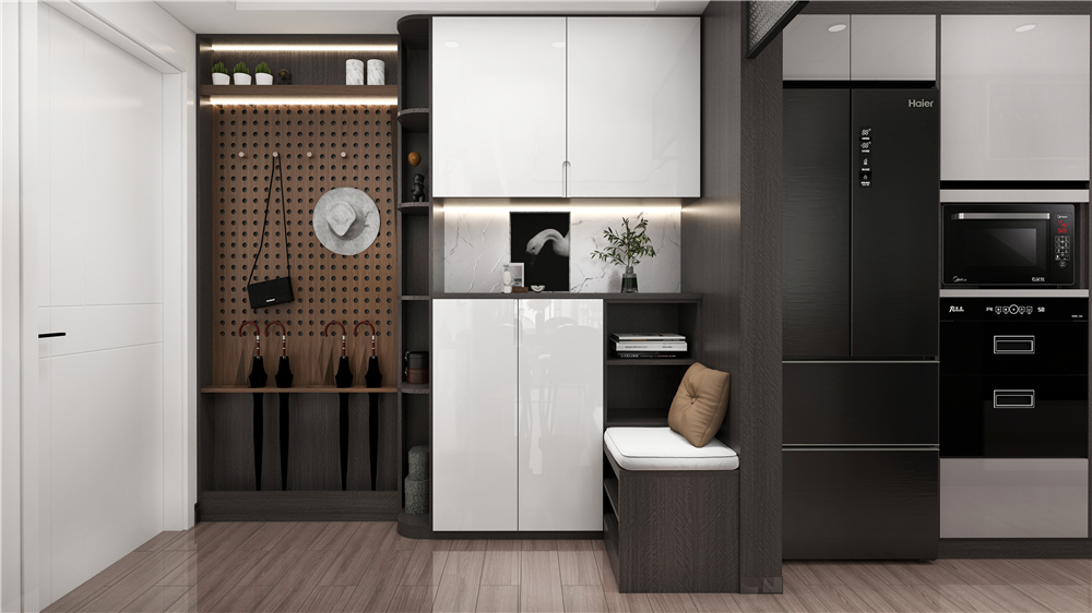 入戶鞋柜樣式都有哪些?(圖1) 入戶鞋柜樣式都有哪些?(圖1)