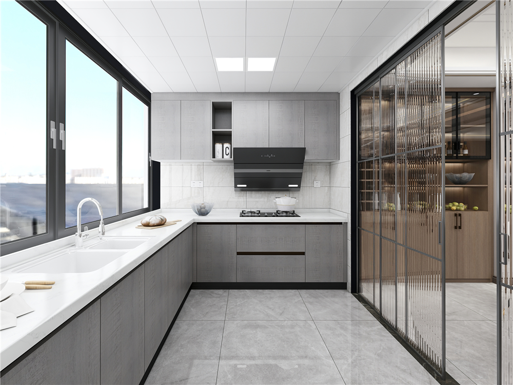 廚房做移門的話尺寸在多少呢？(圖2)