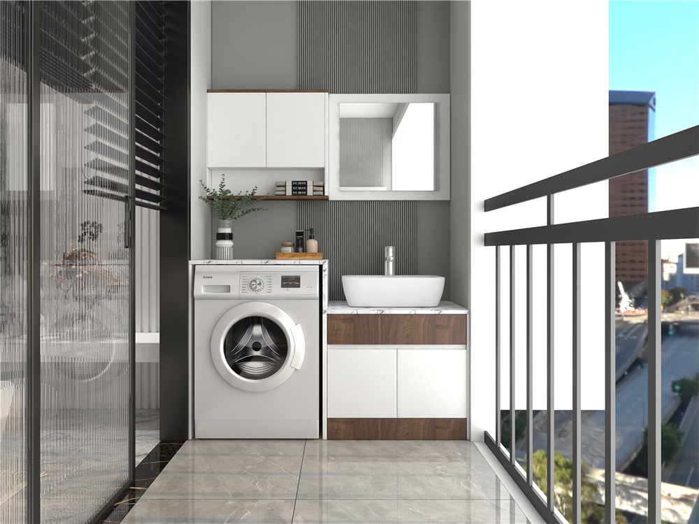 陽臺設計陽臺柜要有哪些功能？(圖1)