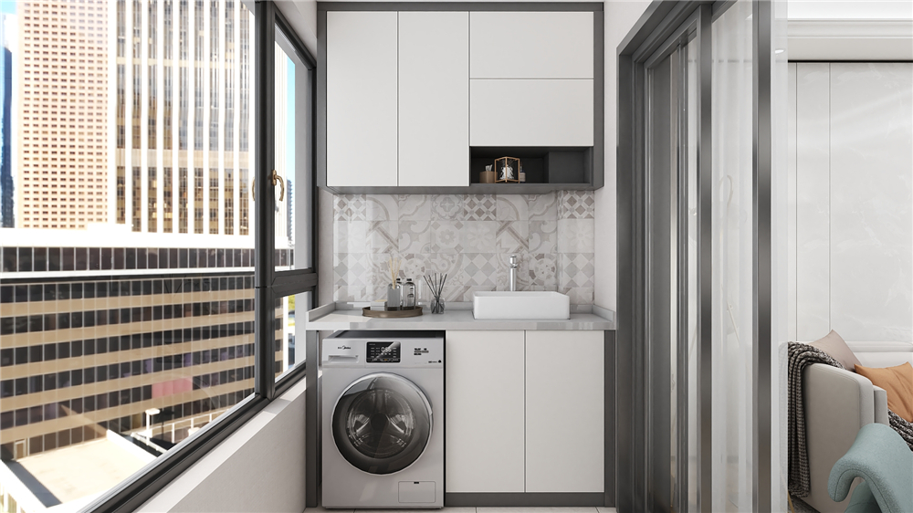 陽臺設計陽臺柜要有哪些功能？(圖2)