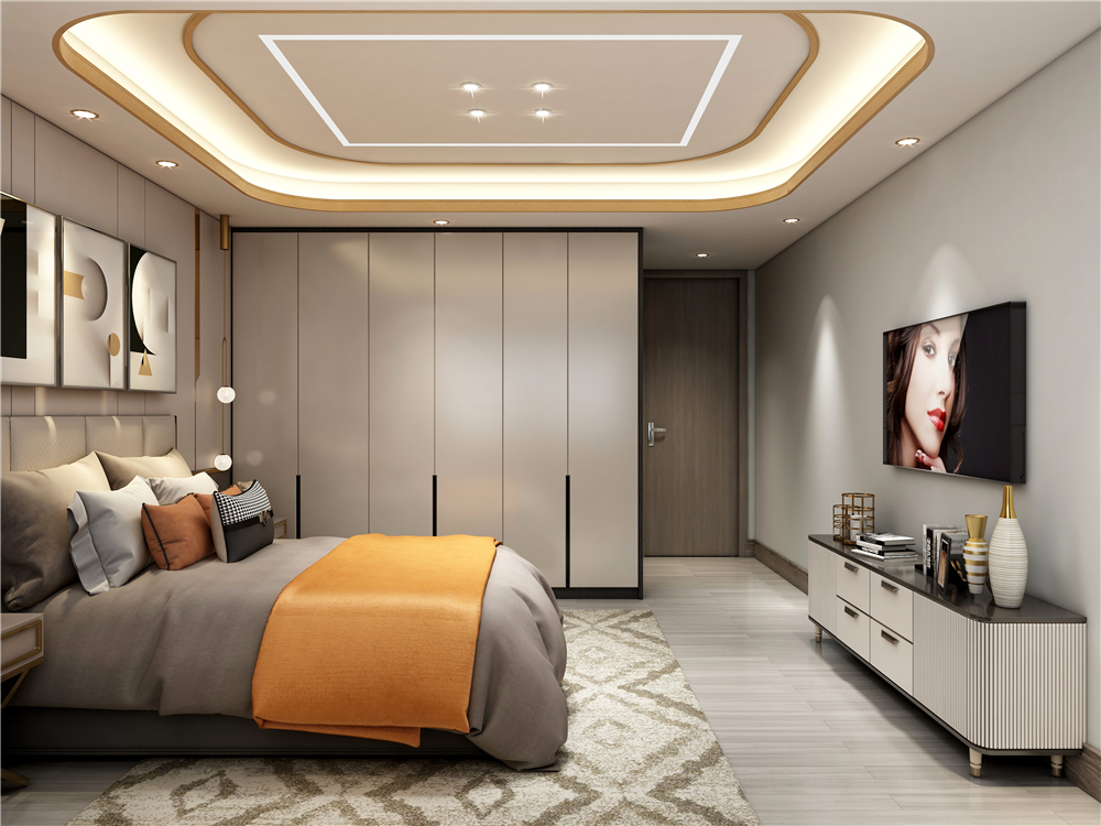 臥室房門選擇木門用什么顏色好?(圖2) 全屋定制,整木定制,定制家居