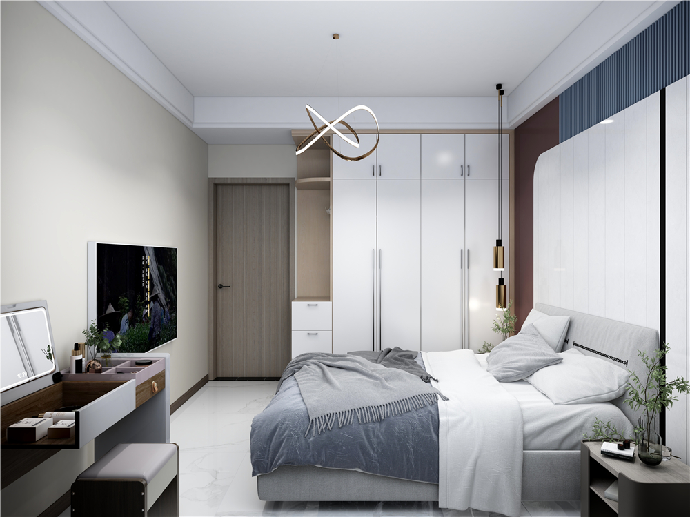 臥室房門選擇木門用什么顏色好?(圖3) 全屋定制,整木定制,定制家居