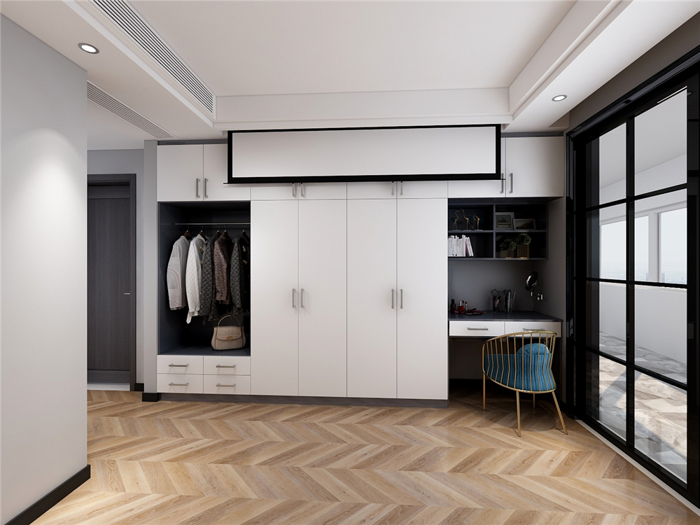 整體衣柜用什么材料來做好?(圖1) 整體衣柜用什么材料來做好?(圖1)