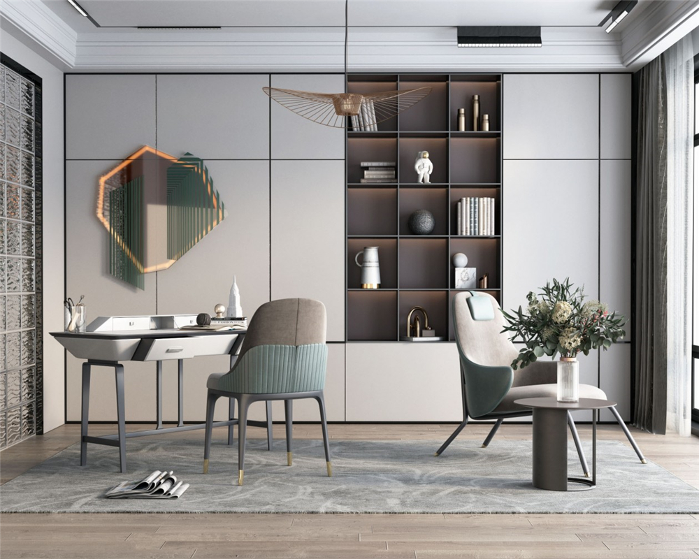 書房裝修一般都選擇什么樣的風格?(圖1) 書房裝修一般都選擇什么樣的風格?(圖1)