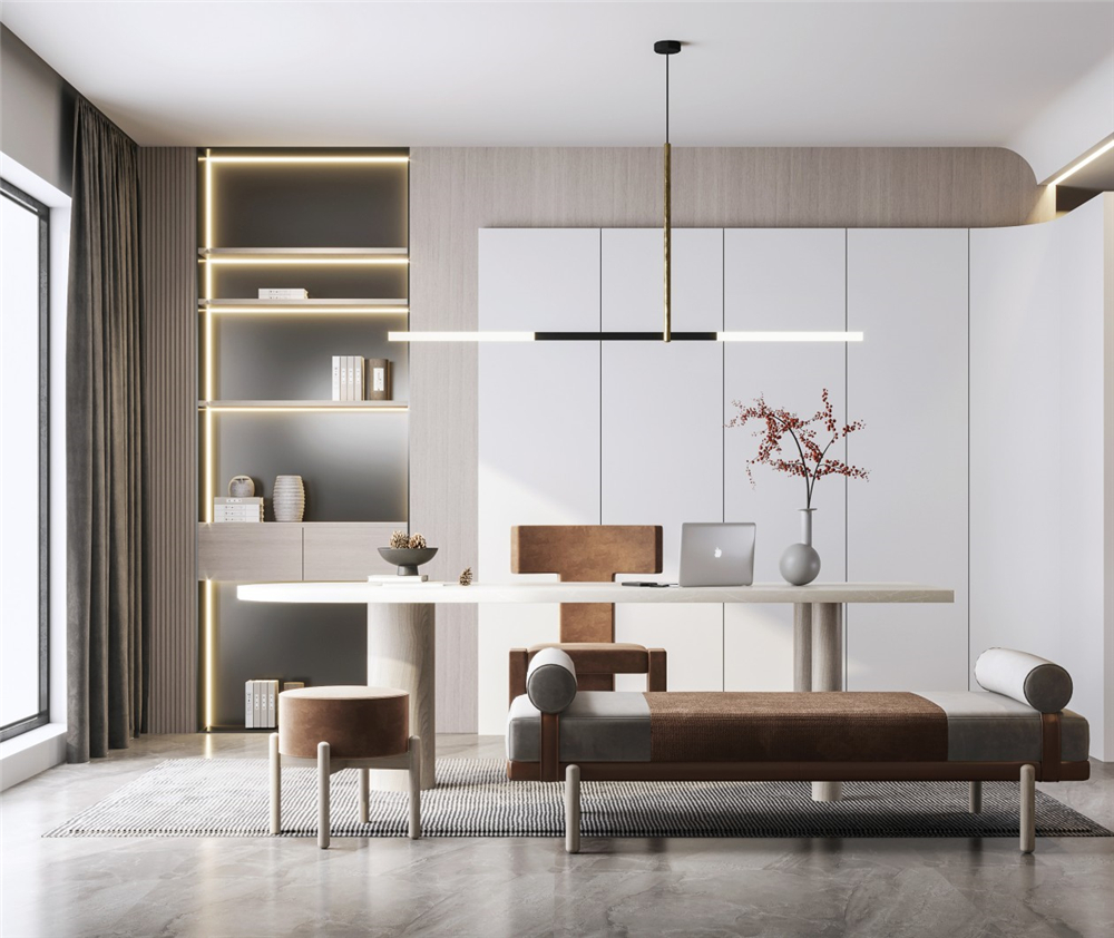 書房一般都裝修什么風(fēng)格的比較好？(圖2)