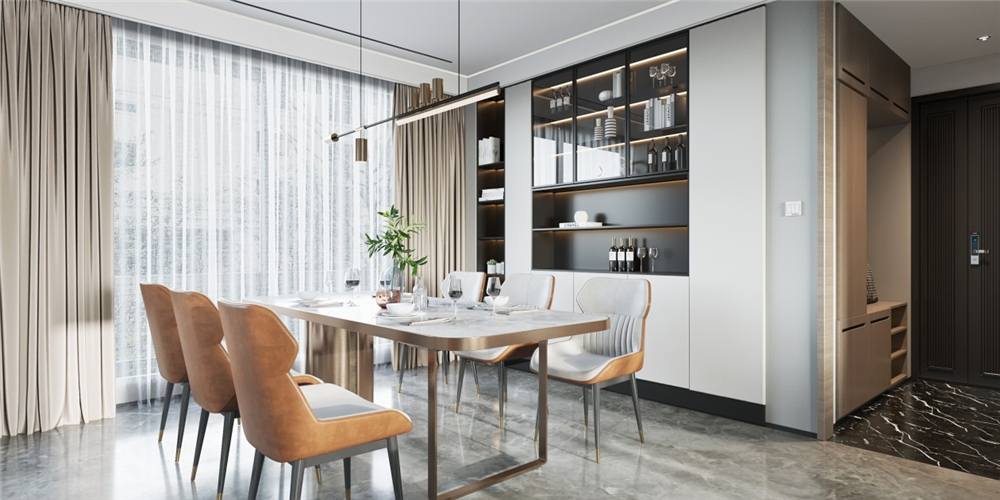 現(xiàn)代輕奢風(fēng)格有什么設(shè)計(jì)特點(diǎn)？(圖1)