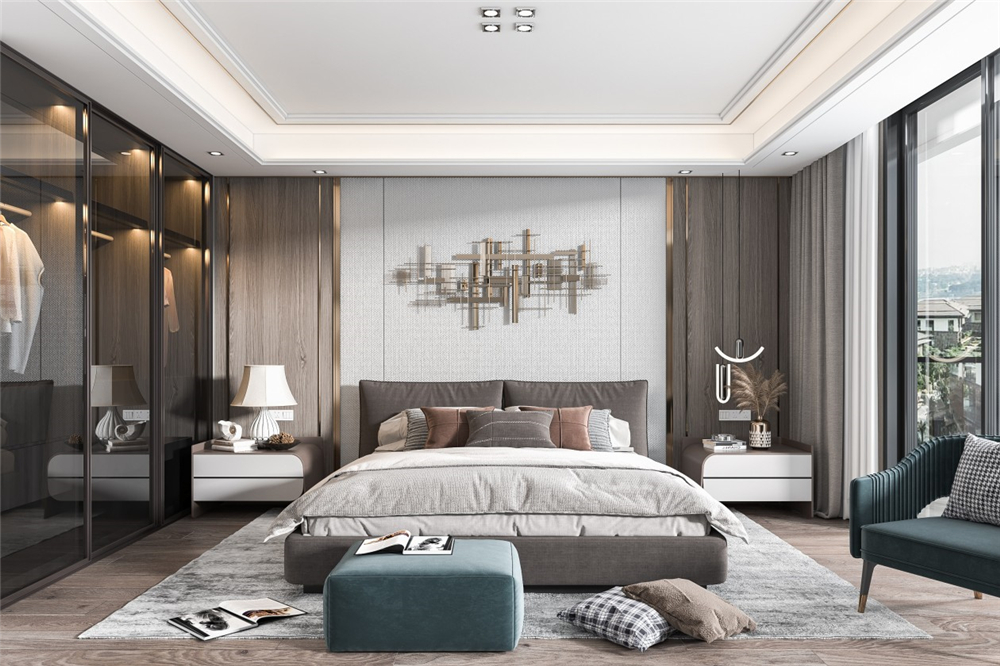 全屋定制臥室流行什么風格設計？(圖2)