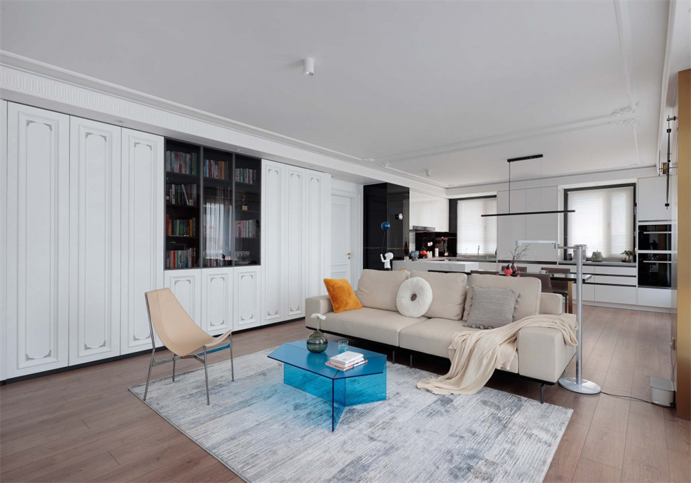 143㎡簡約法式,高級而浪漫的美居(圖5) 5.jpg