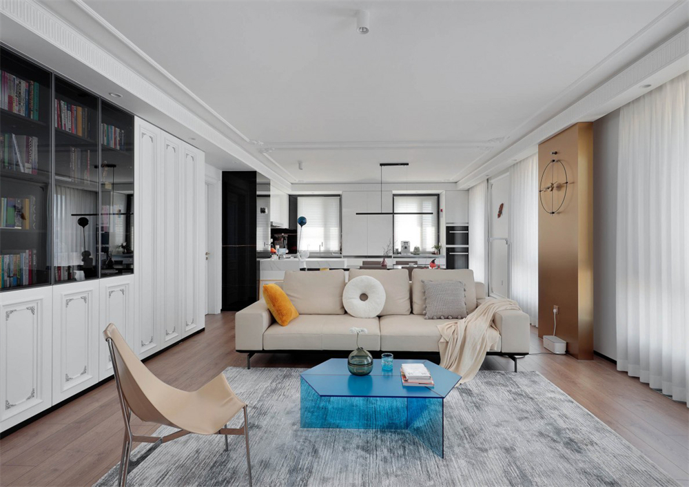 143㎡簡約法式,高級而浪漫的美居(圖6) 6.jpg